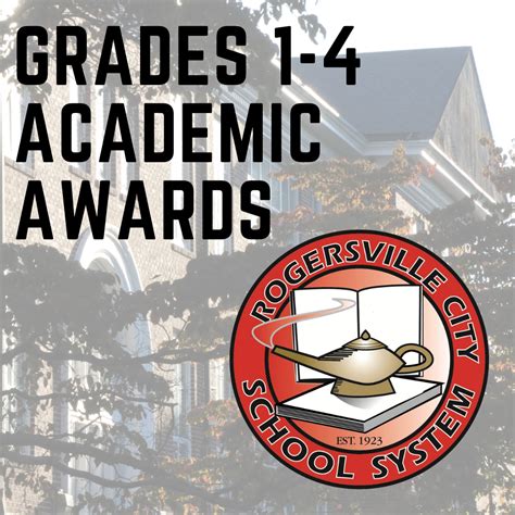 Academic Awards for Grades 1-4 | Details