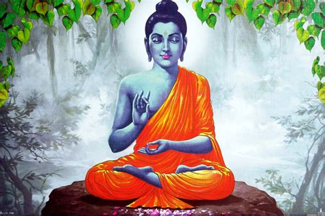 Lord Buddha in Meditation - Poster