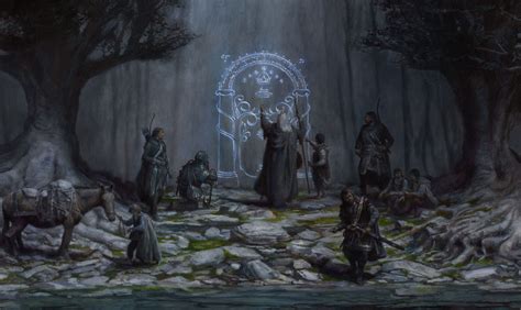 Donato Giancola - The Walls of Moria