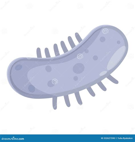 Bacteria With Flagella Under Microscope, Generative Ai Illustration ...