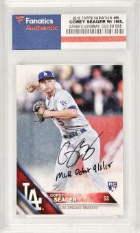 Los Angeles Dodgers Memorabilia: Autographed & Signed