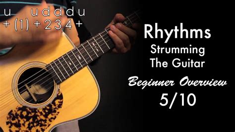 Rhythms - Strumming the Guitar | BO 5/10 • Garret's Guitar Lessons