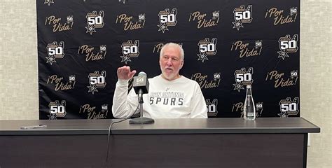 Spurs coach Gregg Popovich on meaning behind Austin games