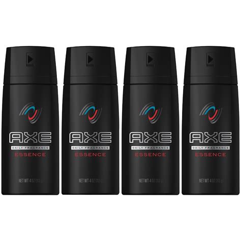 AXE Essence Body Spray for Men 4 oz, 4 Count - Walmart.com