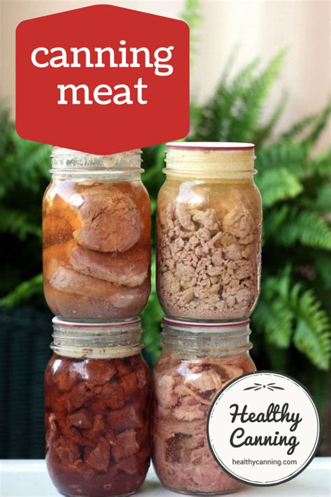 Canning meat - Healthy Canning