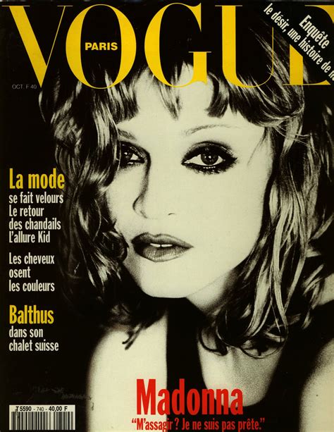 Pud Whacker's Madonna Scrapbook: Paris Vogue October 1993