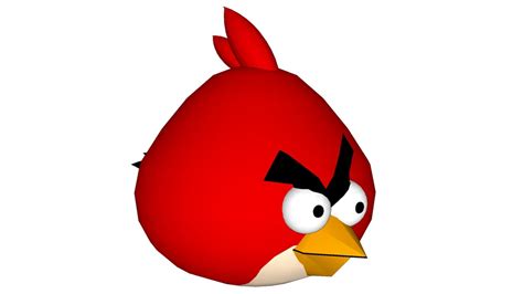 Angry Bird#red old version-not in game | 3D Warehouse