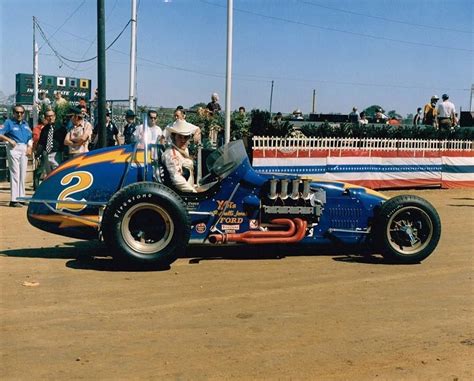 "Big Al" Unser Hoosier 100, 1970 | Sprint car racing, Old race cars, Indy car racing