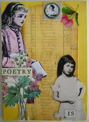 Poetry Is MIXED MEDIA COLLAGE ATC ACEO ZNE | Some images fro… | Flickr