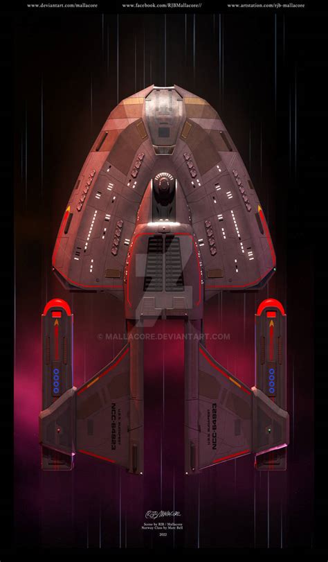 Star Trek - Norway Class - 2022 by Mallacore on DeviantArt