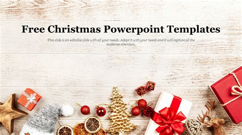 Christmas PowerPoint Template | 100% Free