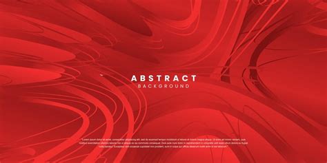 Premium Vector | Vector gradient dynamic red abstract background