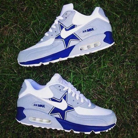 Custom Dallas Cowboys air max 90s. Any team can be done! Any size! Jus write team choice and ...