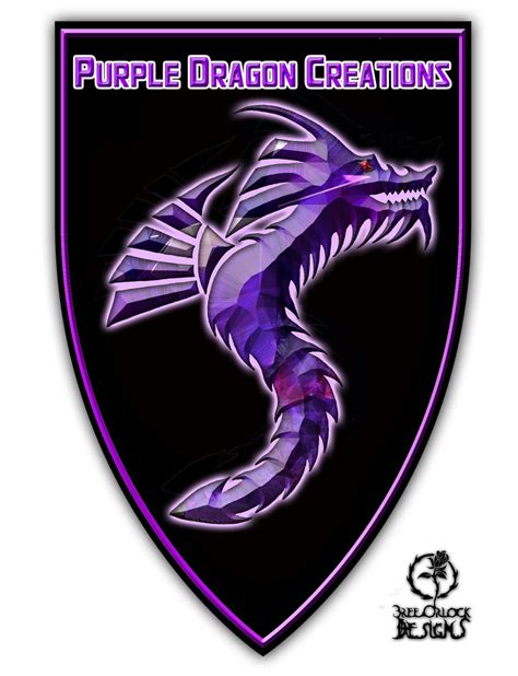 Purple Dragon Creations Logo by GothicPrincess1974 on deviantART