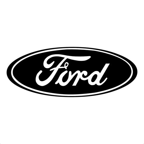 Ford Oval Decal, Sticker Script Oval, Many Colors, Many SIZES, Truck ...