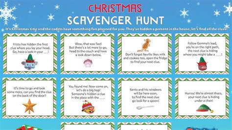 Christmas Scavenger Hunt - ABC Kids