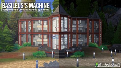 Basileus's Machine | Thirteen Ghost 2001 House Recreation | NO CC | The Sims 4 Cinematic Story ...