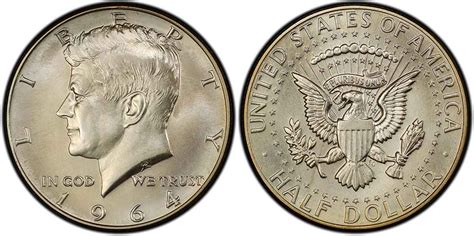 1964 Kennedy Half Dollars: The Last 90% Silver Halves