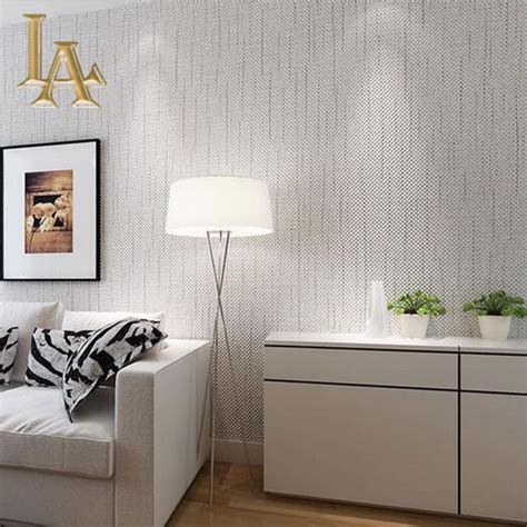 Simple-Solid-Color-Striped-Textured-Wallpaper-Modern-Living-room ...