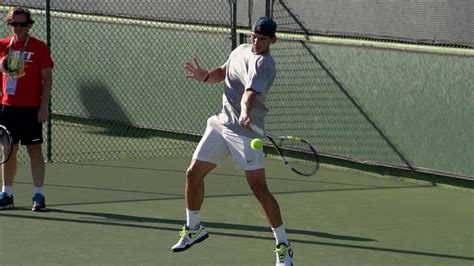 Rafael Nadal Forehand In Super Slow Motion 5 - Indian Wells 2013 - BNP ...