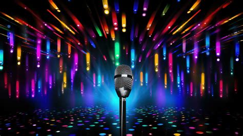 Music karaoke party vivid background 28215580 Stock Photo at Vecteezy