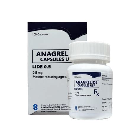 Buy Anagrelide Capsules 0.5 At Affordable Price | Glarea Healthcare