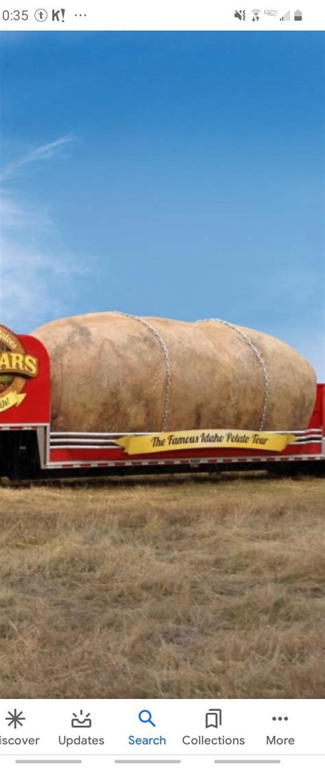 The Great Big Idaho Potato is the world's largest potato. It is 28 feet ...