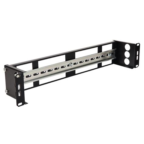 19inch Rack mounted din rail panel x 2RU | Tro Pacific