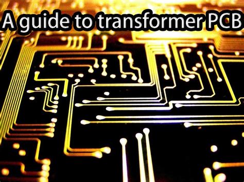 A guide on PCB transformer