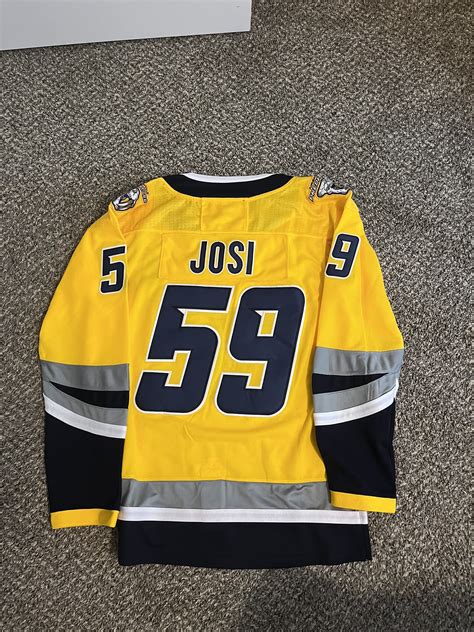 Roman Josi Reverse Retro Nashville Predators Replica Jersey | SidelineSwap