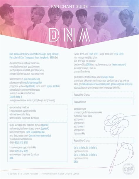 Fanchant Guides – BTS Kookie Monster | Bts lyrics quotes, Bts song lyrics, Bts lyric