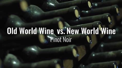 Old World vs. New World | Pinot Noir Region & Wine Tasting Comparison ...