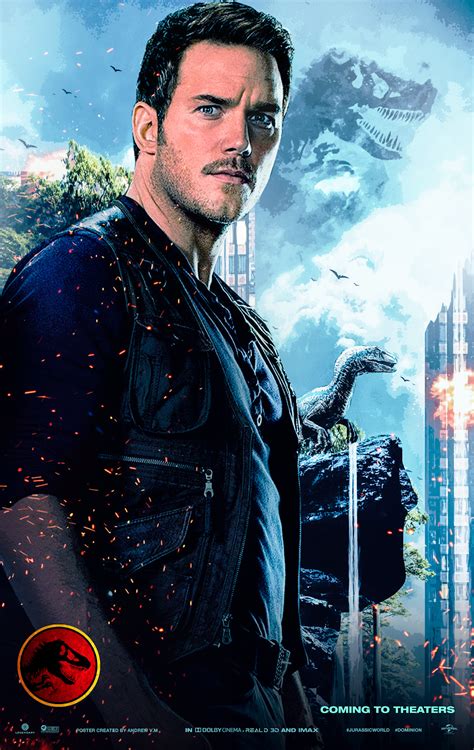 Jurassic World DOMINION POSTER "OWEN" Poster individual 2021