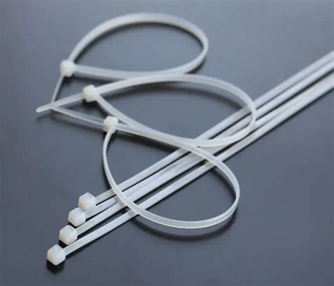 100PCS 8" inch 200mm*3mm White Cable Wire Zip Ties Nylon Cable Tie Free shipping-in Cable Ties ...