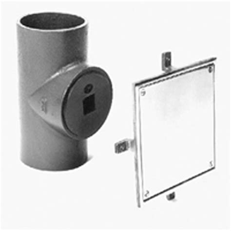 Factory Direct Plumbing Supply | Zurn Z1447 Cleanout Square Wall Access Steel Cover | Z1447-3 ...