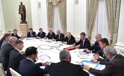 Meeting with heads of coal-mining regions • President of Russia