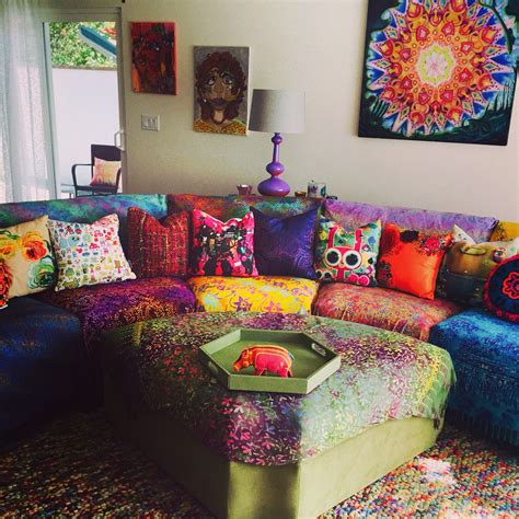 Boho Living Room Ideas - Colorful and Funky Home Decor Style