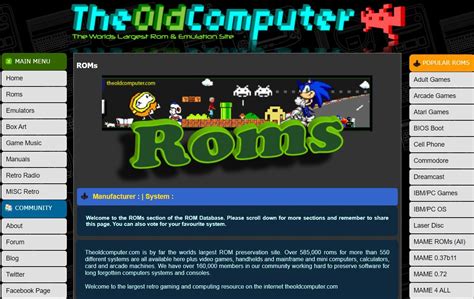 20 Best ROM Download Sites for Free Game ROMs (2024)