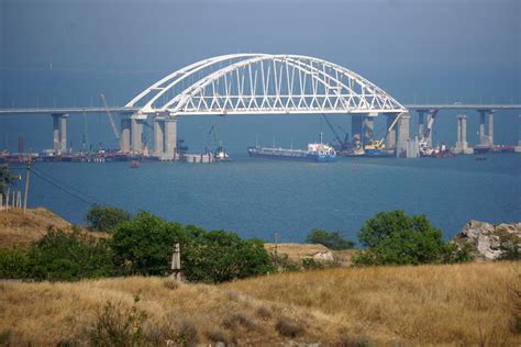 Ukraine Complains Russia Is Using New Crimea Bridge to Disrupt Shipping ...