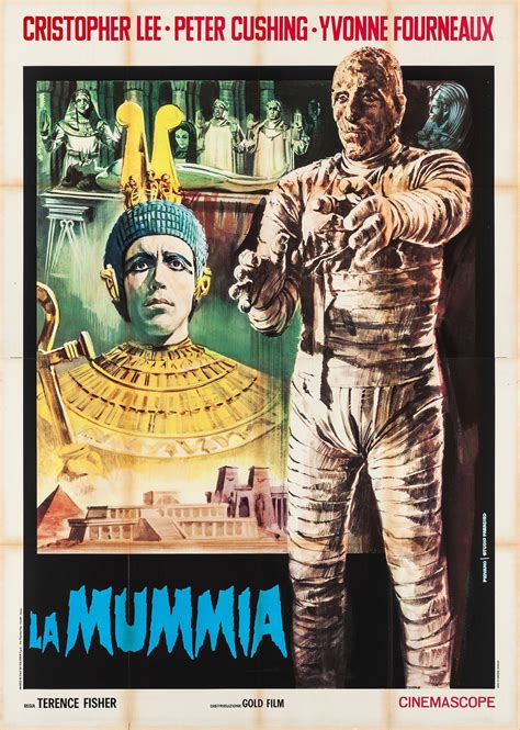 The Mummy (1959) Italy Hammer Movie, Hammer Horror Films, Hammer Films, Film Posters Art, Horror ...