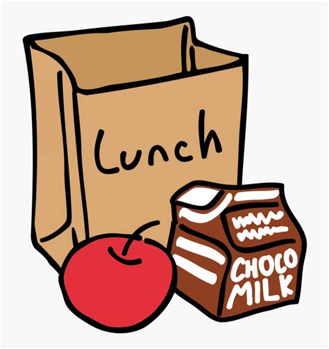 Breakfast Lunchbox School Meal - Transparent Lunch Clipart, HD Png Download - kindpng