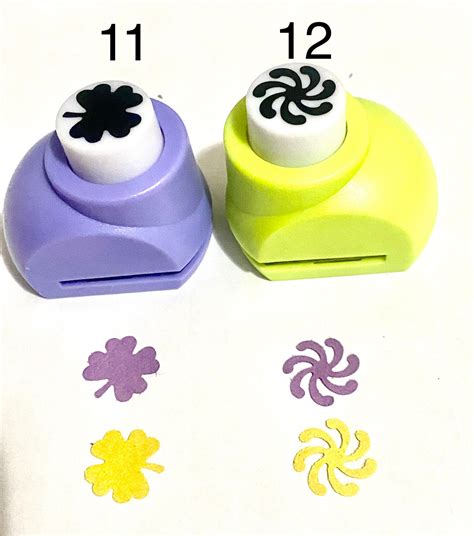 Punch Craft Paper Shapes big punches Mixed Colors DIY Craft Supplies ...