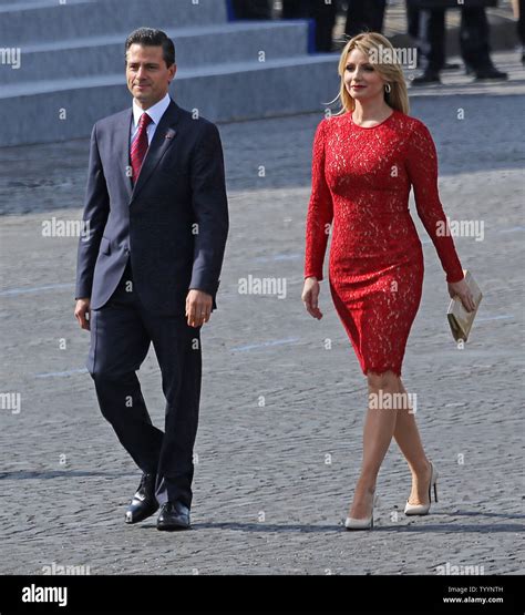 Mexican President Enrique Pena Nieto and his wife Angelica Rivera ...