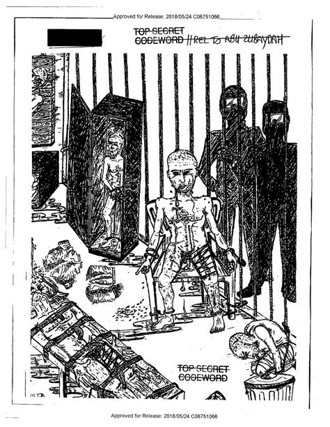 Abu Zubaydah’s Drawings of his Torture Published — Human Rights in Practice