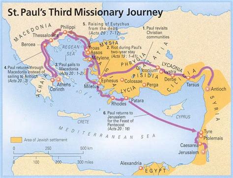 Third Journey Map