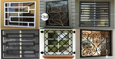 Elegant Window Grill Designs Ideas For Homes - Engineering Discoveries