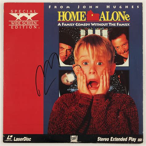 Lot Detail - Macaulay Culkin Signed "Home Alone" Soundtrack Album