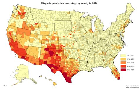 U.S. population by race - Vivid Maps | Map, Data visualization map ...