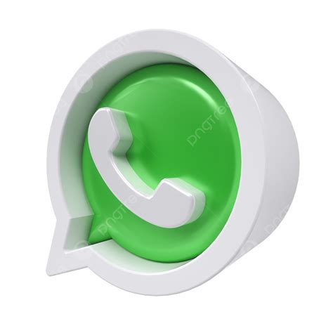 Whatsapp3d Icon, Whatsapp, 3d, Software PNG Transparent Clipart Image and PSD File for Free Download