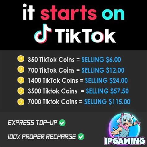 Tik Tok Coins [CHEAPEST], Video Gaming, Video Games, Others on Carousell